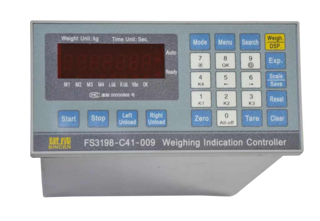 Special Controller for Hopper Type Flow Control Scale3