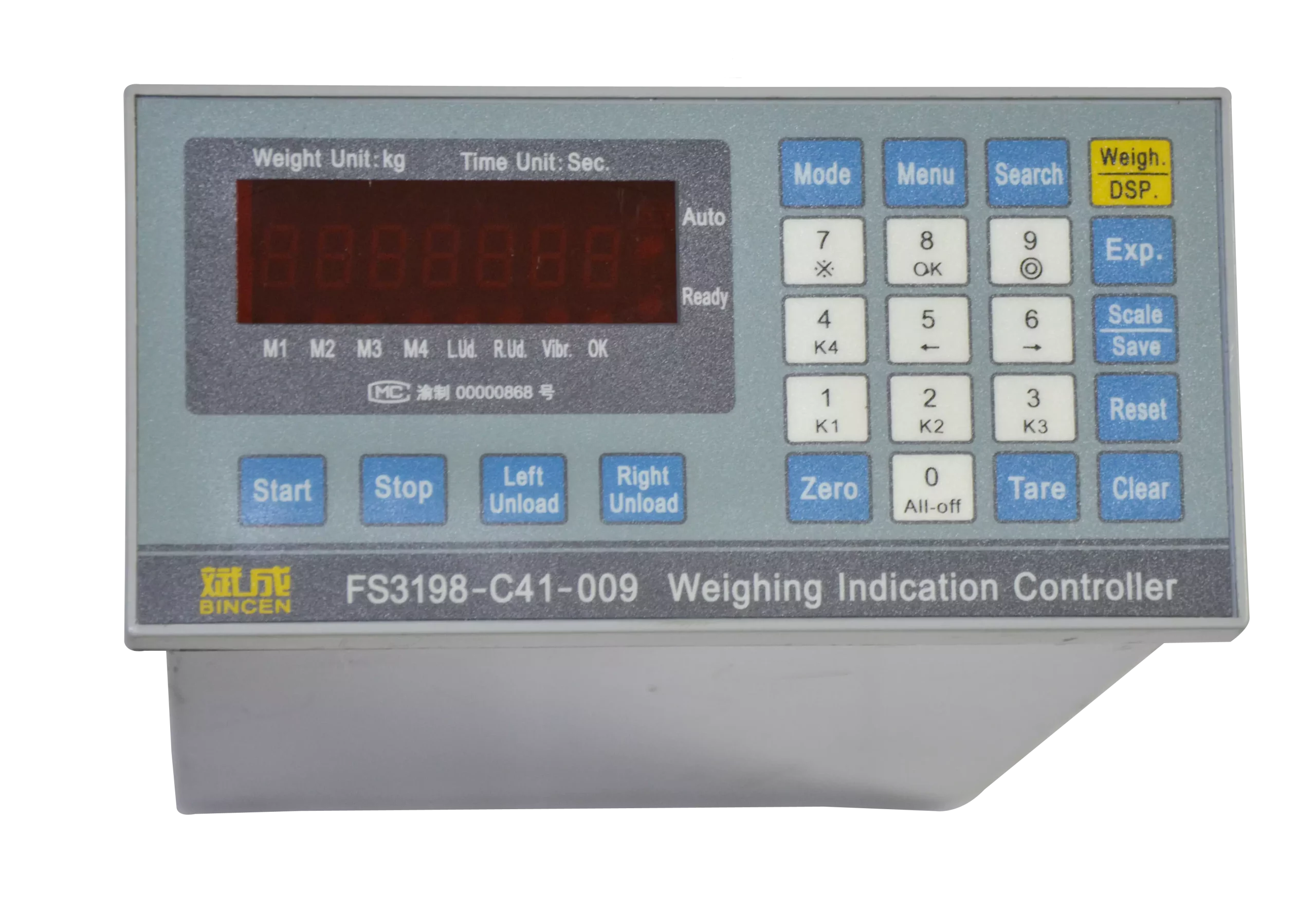Special Controller for Hopper Type Flow Control Scale3