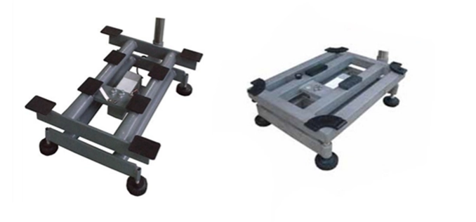 Durable scale frame structure, anti slip scale feet