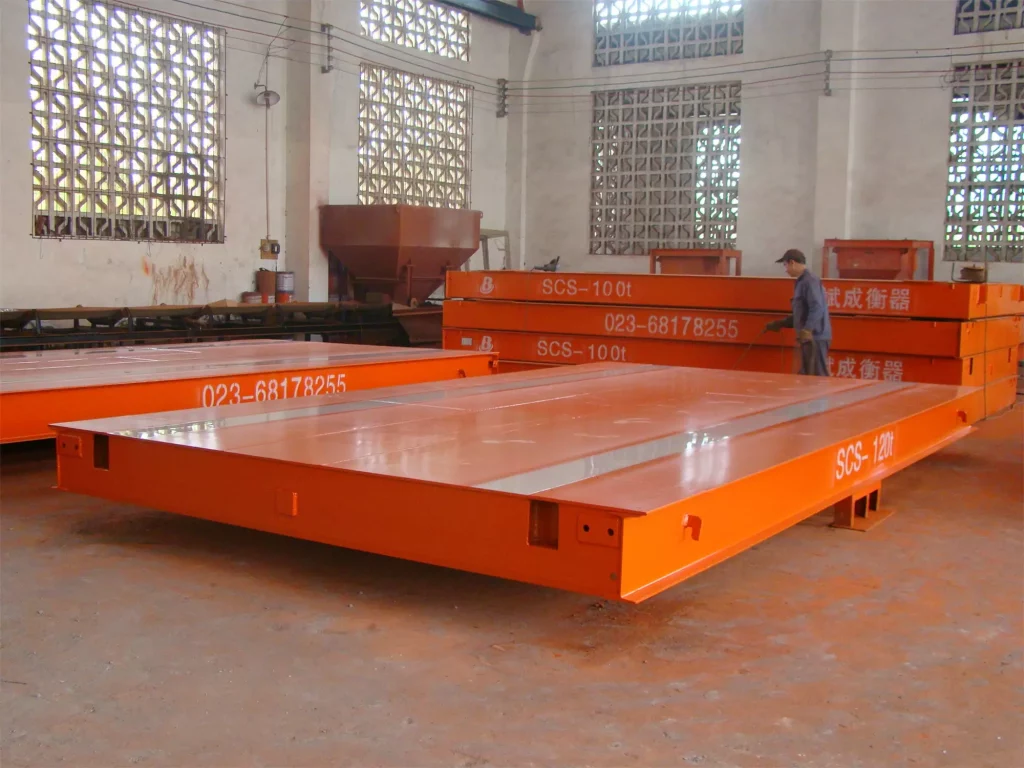 l-beam Steel Structure Limit Load Truck Scale4