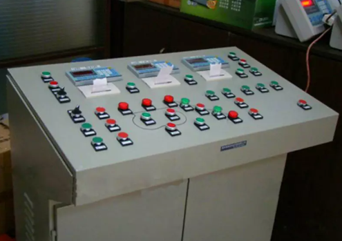 weighing and batching control cabinet and console